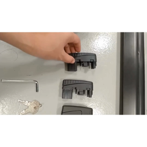 (Clip Type)(Black/Silver) Universal 120cm Roof Rack Cross Bar Luggage Carrier Wing Bar Carrier Box