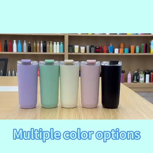 🔥FAST SHIPPING🔥 600ml Stainless Steel Coffee Tumbler Cup Insulated Travel Mug Hot Cold Drink Bottle