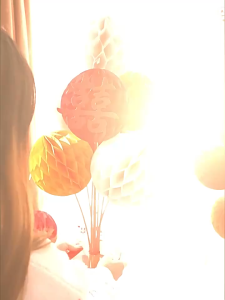 5PCS Lampion Lipat Ramadhan Lampion Honeycomb Idul Fitri Lebaran Dekor Pesta Kertas Plastik Dekor Aksesoris