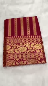 PRE ORDER 15 DAYS - SOFT LICHI SILK CLOTH SAREE