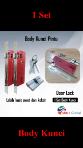 Body Kunci Lidah Pintu Besar dan Silinder High Quality / Bodi Kunci Pintu Silinder Kunci Besar