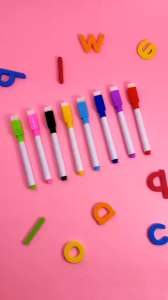 Spidol Papan Tulis Warna Warni Dengan Penghapus Sepidol Mini Rainbow Wipe & Clean ATK018