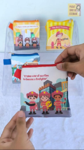Mini Wallet Pemadam Kebakaran Fireman Fire Fighter Damkar