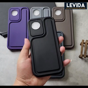 Case Casing Silikon Air Bag Pluffy Matte Macaron Procamera Case Sirkuit Mugelo Vivo Y02 Vivo Y02T Vivo Y03 Vivo Y03T Vivo Y100 5G