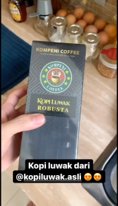 Kopi Luwak Robusta 250gr - Kompeni Coffee