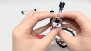 Kunci Sprocket Sepeda 4 in 1 & Perlengkapan Reparasi Rantai Sepeda Chain Socket Tool