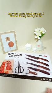 PISAU SET BOLDE MARBELLA isi 6 Pcs