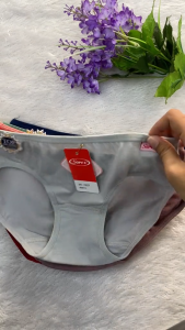 3Pcs Celana Dalam Wanita 1227 Sorex: Celana Dalam Bahan Katun Halus Lembut Premium
