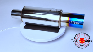 HKS Small 15in Muffler Hypershort Japan original exhaust jasma type freeflow universal super bass