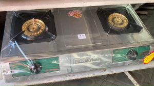 Lucky Flame เตาแก๊ส ตั้งโต๊ะ สแตนเลสทั้งตัว ลักกี้เฟรมรุ่น HQ-102s ของแท้100% Lucky Flame