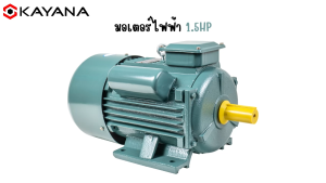 KAYANA ของแท้ มอเตอร์ไฟฟ้า 2 HP 220V ทองแดงผสม กระแสสลับ 1 เฟส สินค้ามาตรฐาน รับประกันคุณภาพ มีบริการเก็บเงินปลายทาง