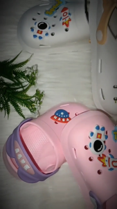 316 Sandal Karet Anak Astronot Laki-laki / Perempuan Kekinian