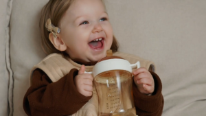 He Or She New 2024 Dental Care Sippy Cup High Polymer PPSU Material Learning Cup Baby Bottle Baby Gift