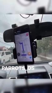 UNIVERSAL CAR REAR VIEW MIRROR MOUNT Stand Phone Holder 360 Degrees Rotate GPS