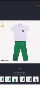 TERMURAH!!! Baju Putih SD Lengan Panjang & Baju Sekolah Kelas 1 Sampai 6 SD Terlaris