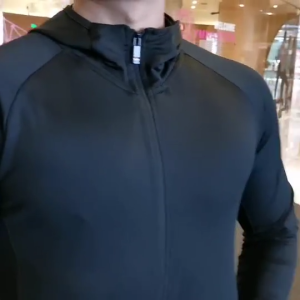 KAMB zipper jaket gym pria running | hoodie pria lengan panjang