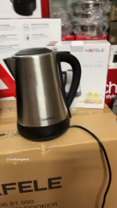 Bình đun siêu tốc Inox 304 Hafele Đức HS-K1703X dung tích 1.7L công suất 2200W bảo hành 1 năm