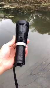 Diving Flashlight For Fishing Underwater 80m Waterproof for Camping Hiking