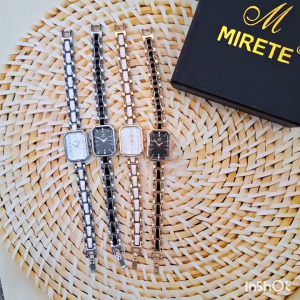 MIRETE Jam Tangan Wanita Original Seri 217 Dijamin Sesuai Foto Realpict by WaktuStore