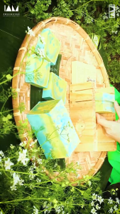 Xà bông hữu cơ sả chanh giảm mùi hôi cơ thể làm sạch nan lông chống viêm da dị ứng da 135gr