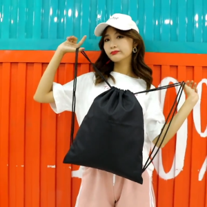 ผ่านมือกระเป๋าสะพายหลัง SPORT BAG กระเป๋าใส่รองเท้าฟุตบอล มีหู