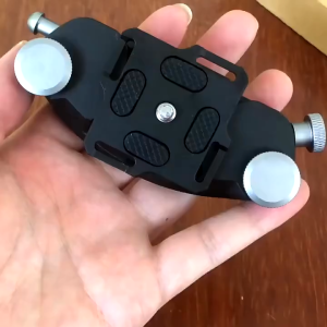 Sabuk Bahu Kamera CNC Alloy Cepat Lepas dengan Sleting Logam