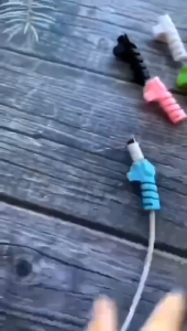 spiral cable holder karet holder kabel spiral gantungan kabel casan pelindung ujung kabel SH LC40