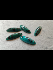 Batu Bacan Doko Totol Sintetis Bentuk Pandan Jumbo KW Super