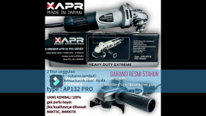APR gerinda type AP132 pro  angle grinder mesin gerinda 4inch