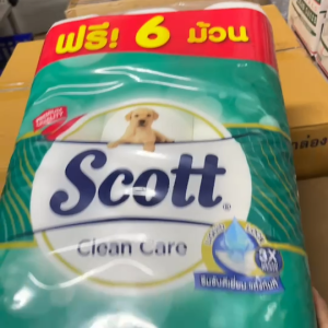 Scott Clean Care 24 Roll สก๊อตต์ คลีนแคร์ หนา 3 ชั้น 24 ม้วน 22090