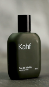 Kahf Eau De Toilette 35ml - Parfum Pria Wangi | Revered Oud | Humbling Forest | Invigorating Waterfall | True Brotherhood