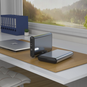 GODO SAS to USB 3.0 Hard Drive AdapterSAS/SATA Hard Drive Enclosure Reader Docking Station for 3.5 inch HDD SSD with 12V/3A Power AdapterSupport up to 20TB and UASP Tool Free