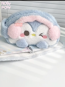 🇲🇾[Malaysia]Ready Stock Rosy Posy Soft Pencil Case Pencil Bag Cosmetic Bag Multifunctional Storage Stationery Box Niche Non-Collision Bag Cute Large-capacity Pencil Bag Pencil Case Ins Korean Style Student Stationery男孩女孩大容量笔袋