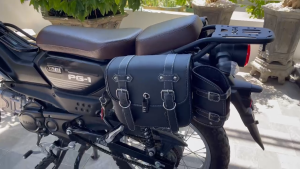 Cặp Túi Da Treo Hông Xe Yamaha Pg1 Có Khoá 26cm