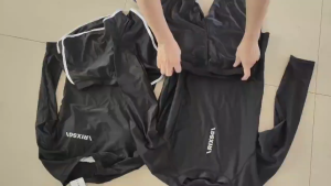 Two-Piece Long-Sleeved Sunscreen Quick-Drying Swimsuit Suit Split Beach Suit Men And Women Surfing Suit Diving Suit