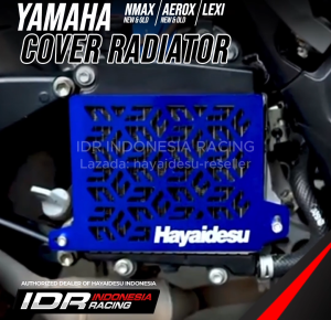 Hayaidesu Radiator Cover Yamaha Anodize - NMAX New & Old / AEROX New & Old / LEXI