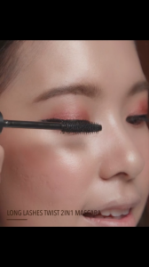 Long LashesTwist 2 in 1 Mascara มาสคาร่า แบบ 2in1 ขนตาหนายาวเป็นแพสวย