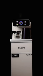 BOLDe Water Dispenser Air Galon Bawah Smart Fountain CAPPUCINO - Air Panas Dingin Normal - Touch Screen LED Display + Remote