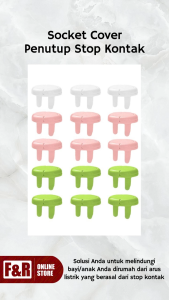 Pengaman Stop Kontak Pelindung Bayi: Penutup Colokan Listrik & Socket Cover Electrical Safety