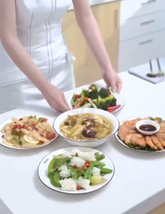 ชั้นเก็บอาหาร ถนอมอาหาร ฝาครอบอาหาร ชั้นเก็บอุณหภูมิ ชั้นวางอาหาร สไลด์เปิด-ปิด ป้องกันเชื้อโรค กันแมลง