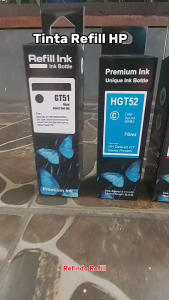 Tinta Refill HP GT 51 GT 52 GT51 GT52 Printer Ink Tank 115 310 315 319