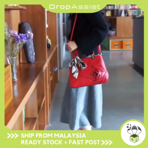 DROPASSIST 1461 Travel Sling Bucket Handbag Woman Ladies Tote Bag Wanita Beg Tangan Perempuan Dinner Beg
