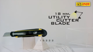 AT INDY SK4 Utility Cutter Blade คัตเตอร์อเนกประสงค์ 18 มม. รหัส 15222