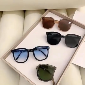 Kacamata Hitam Wanita Lipat Sunglasses Portable Fashion Korean Style Pelindung Anti UV Import