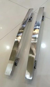 handle pintu rumah gagang pintu minimalis sabit 45cm 60cm 1x4cm terbaru