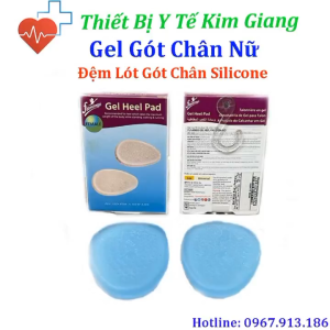 Miếng Đệm Gót Chân Dạng Gel Silicone(Nữ) Flamingo Ấn Độ