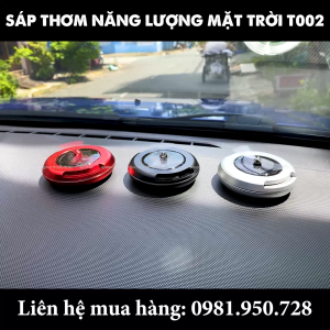 Sáp Thơm Cánh Quạt Năng Lượng Mặt Trời CIND T002 Màu Đen 15g - Nhập Khẩu Chính Hãng