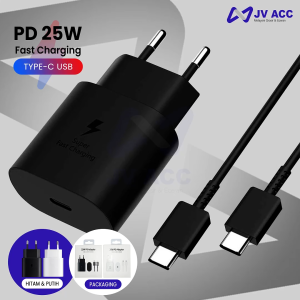 Charger 25W USB Tipe C Super Fast Charging 3A Kompatibel Samsung A33 A34