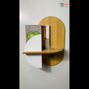 Kệ tủ gỗ treo tường tiện lợi cao cấp sang trọng