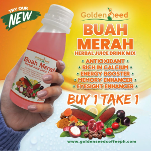 Buah Merah Golden Seed Herbal Juice Drink Mix